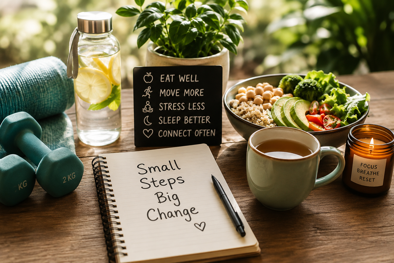 Simple Daily Steps to Boost Your Well-Being and Feel Great