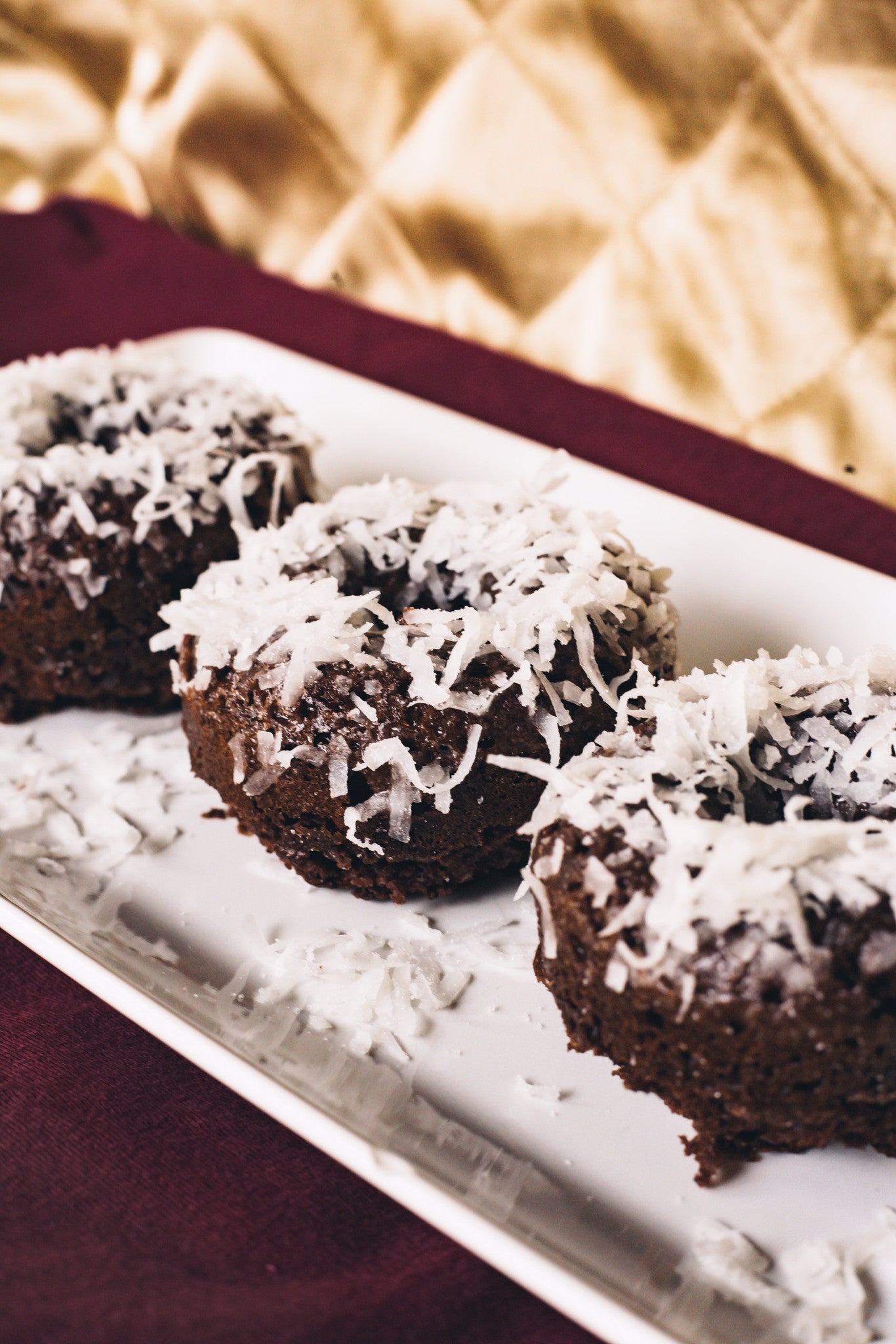 Chocolate Coconut Protein Donuts!