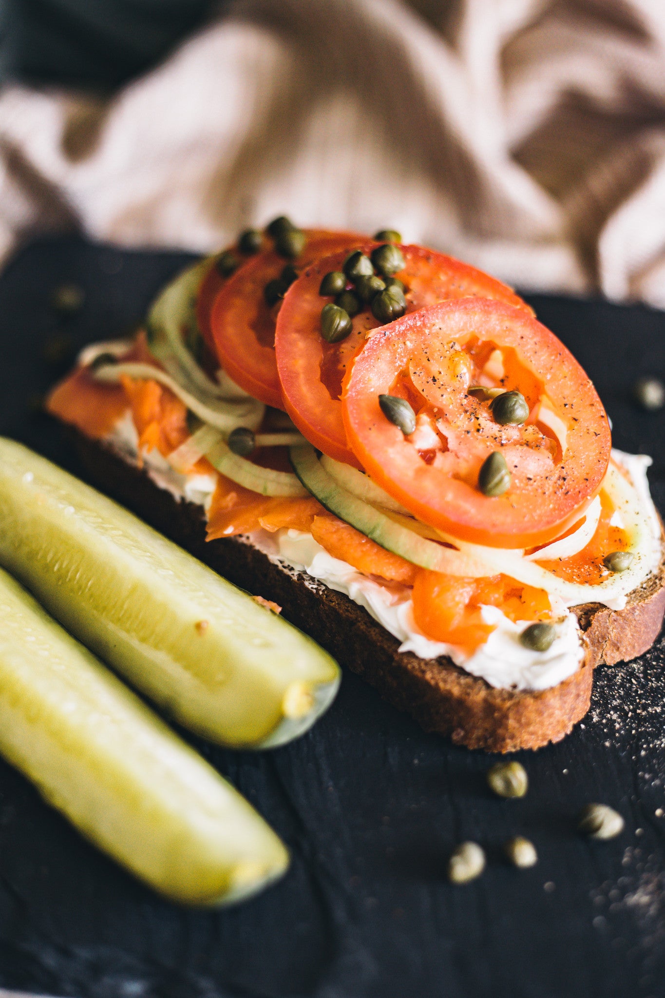 Smoked Salmon Savory Breakfast!