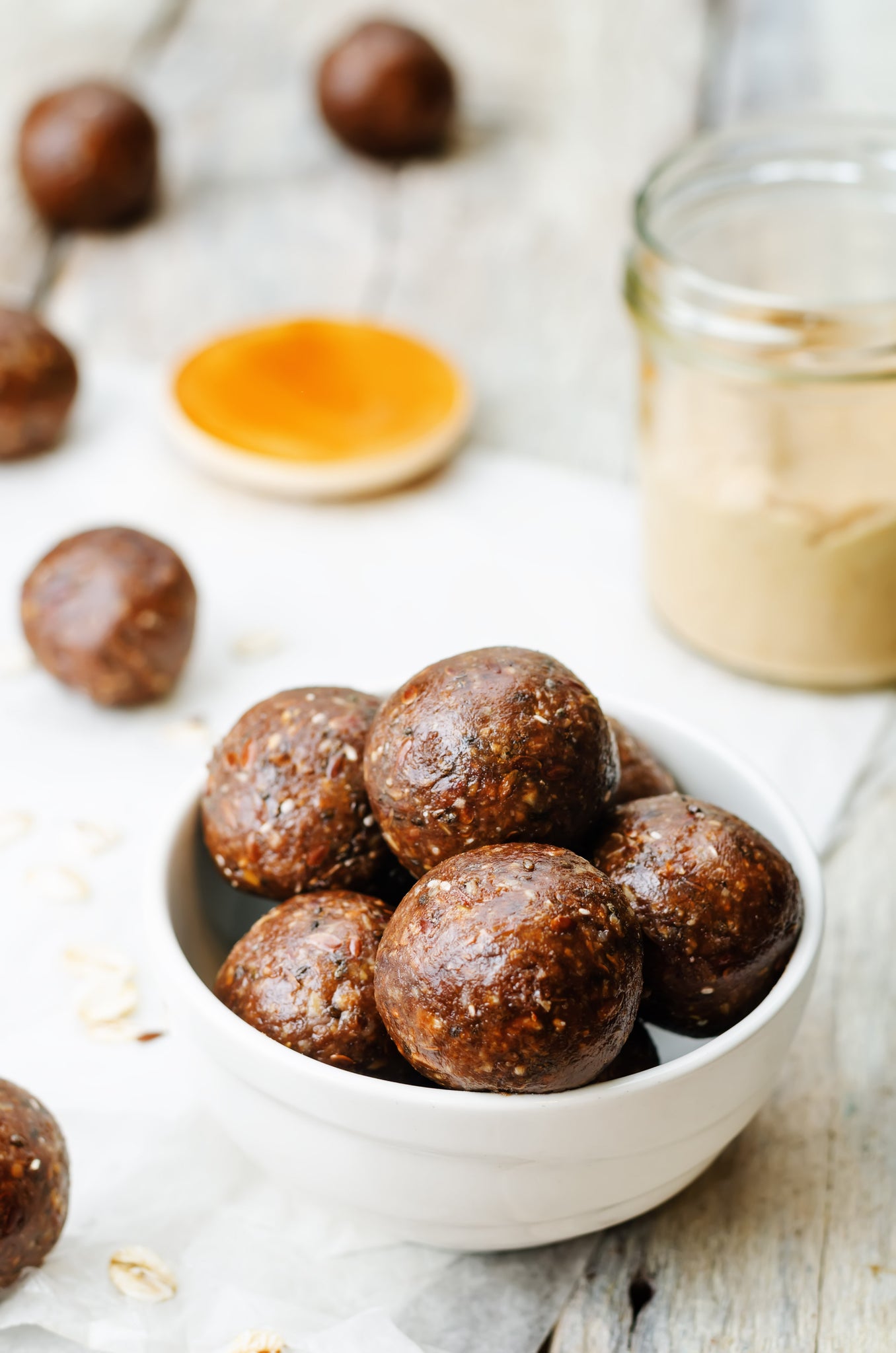 Pre-Workout Peanut Butter Protein Bites