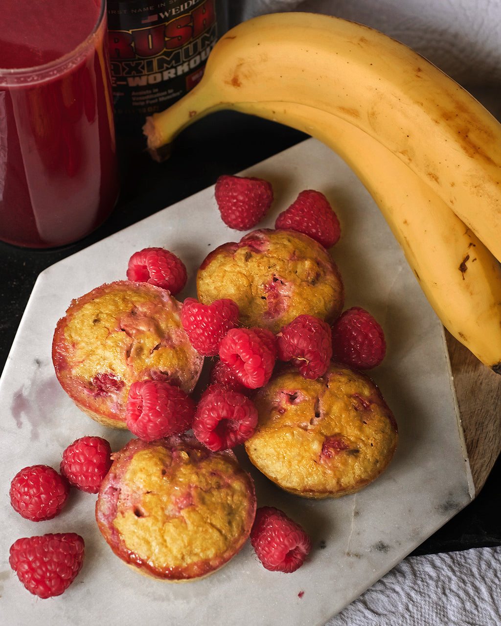 Easy and Healthy 4 Ingredient Breakfast Muffins