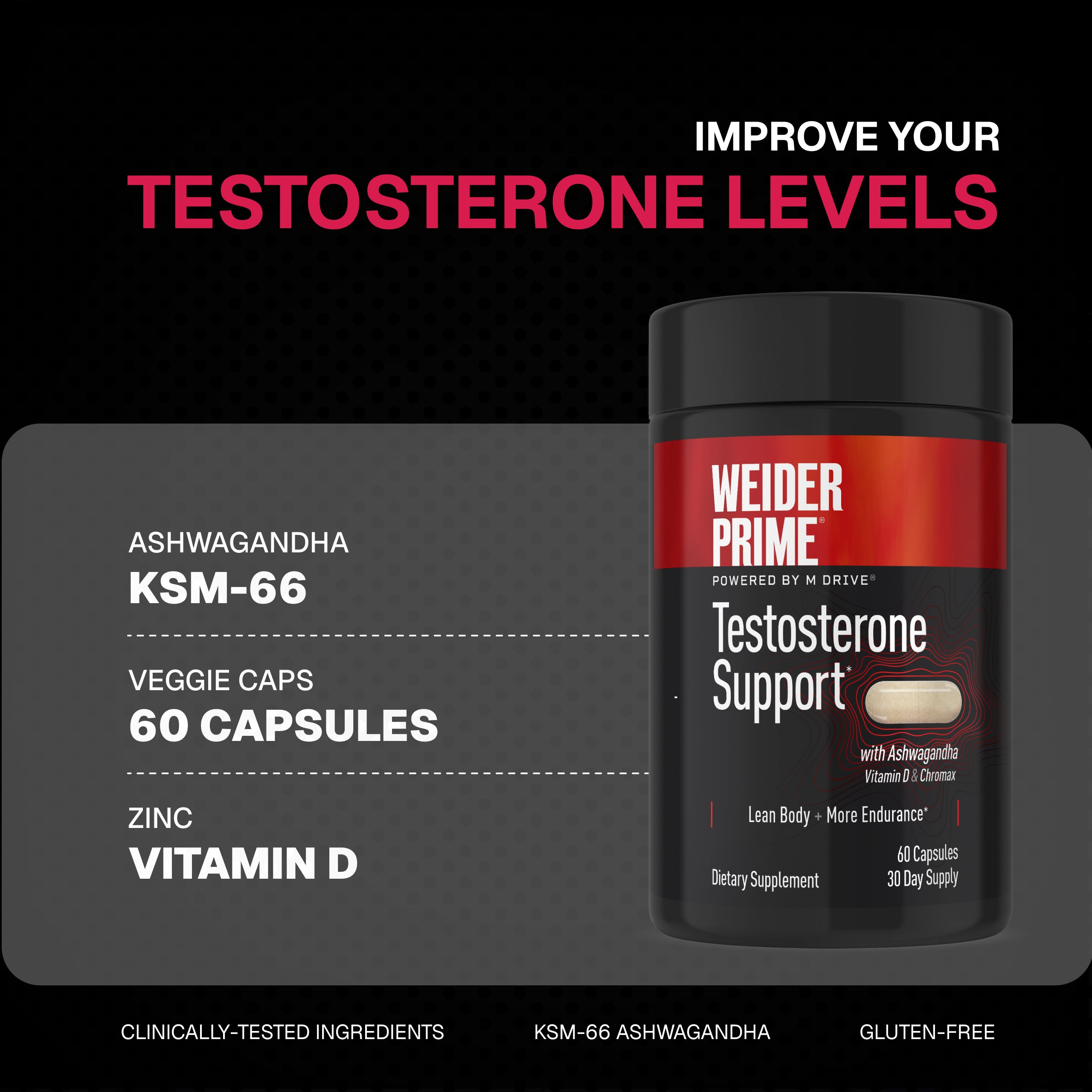 Weider Prime - Testosterone Support