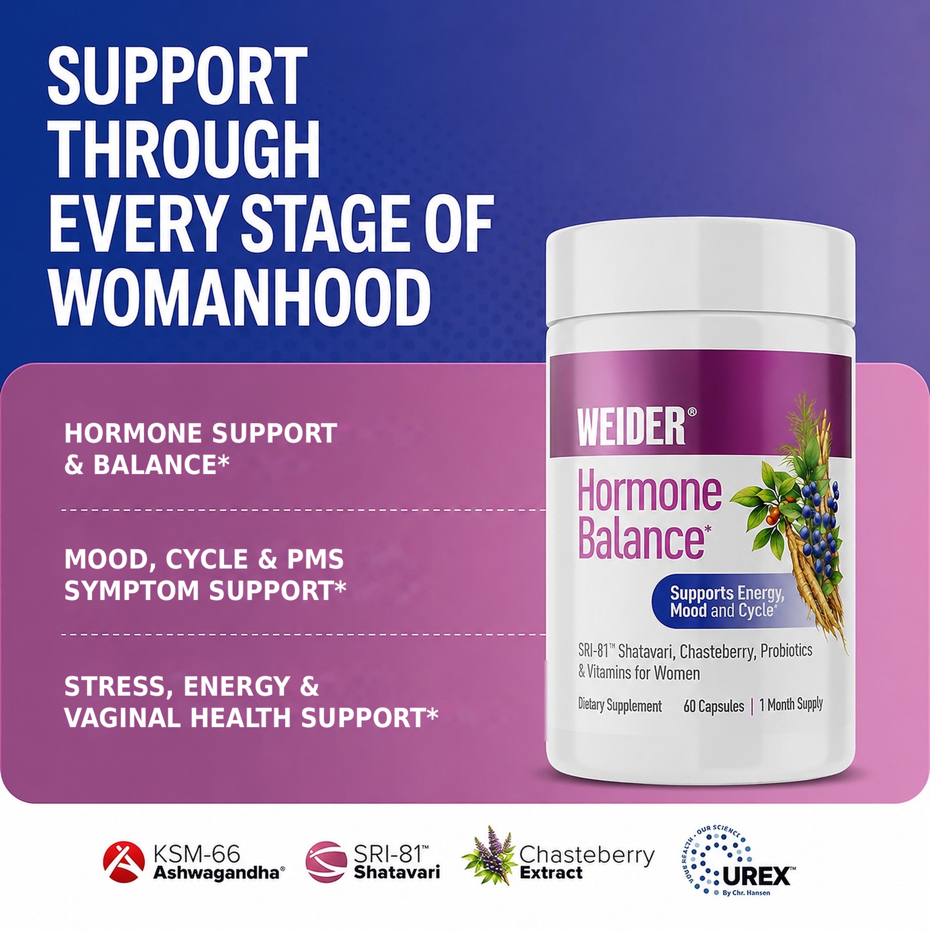 Hormone Balance for Women – 60 Capsules