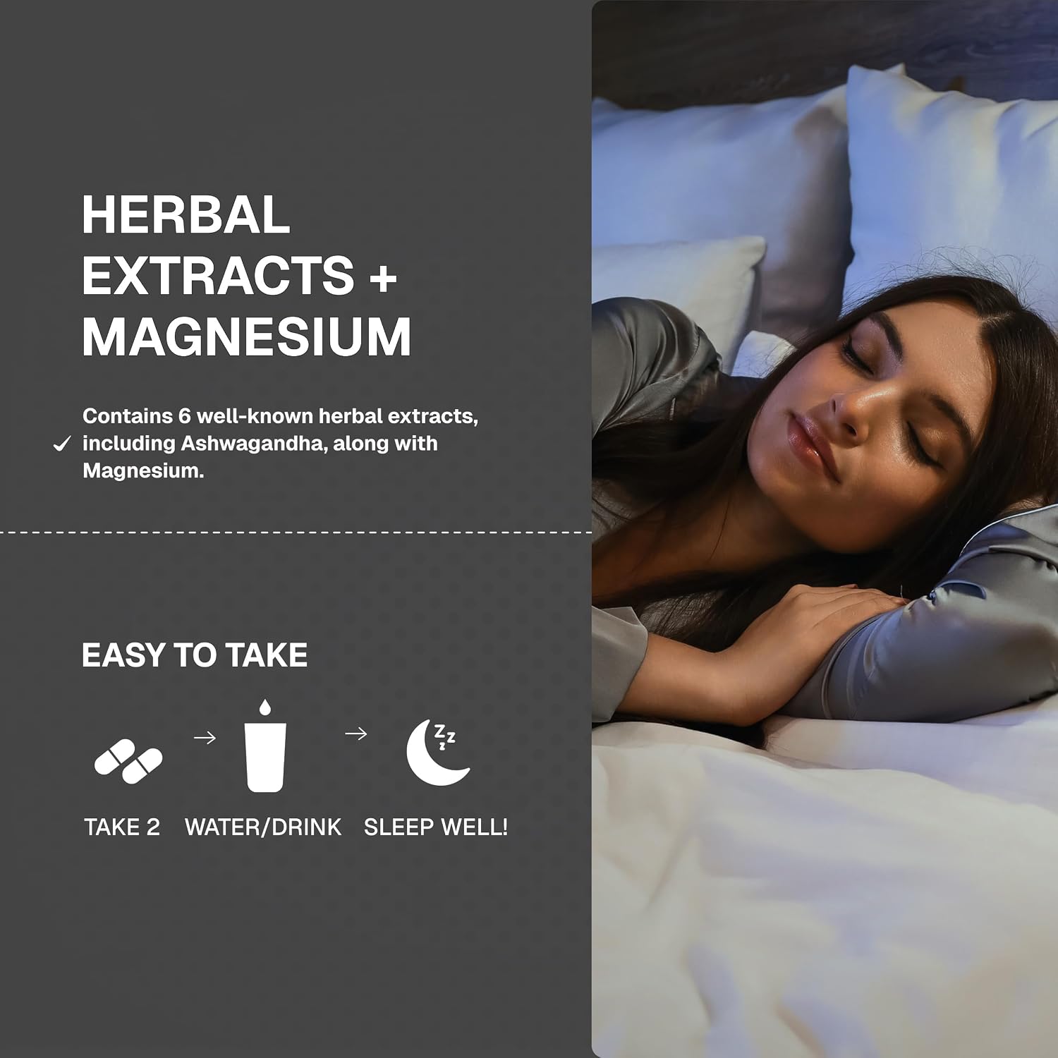 Sleep – Melatonin Free – 60 Capsules