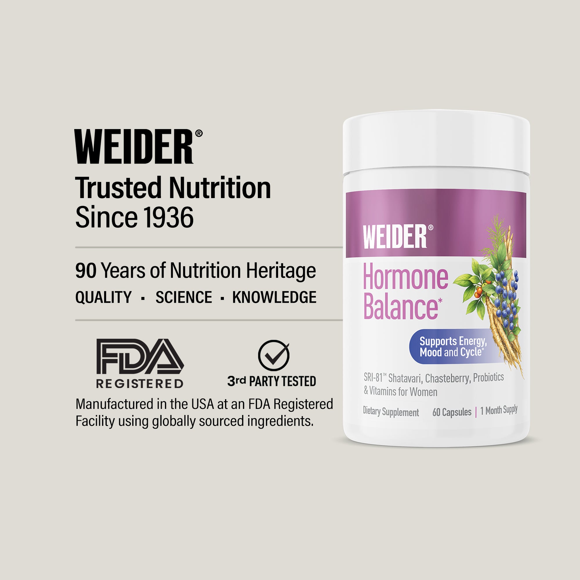 Hormone Balance for Women – 60 Capsules