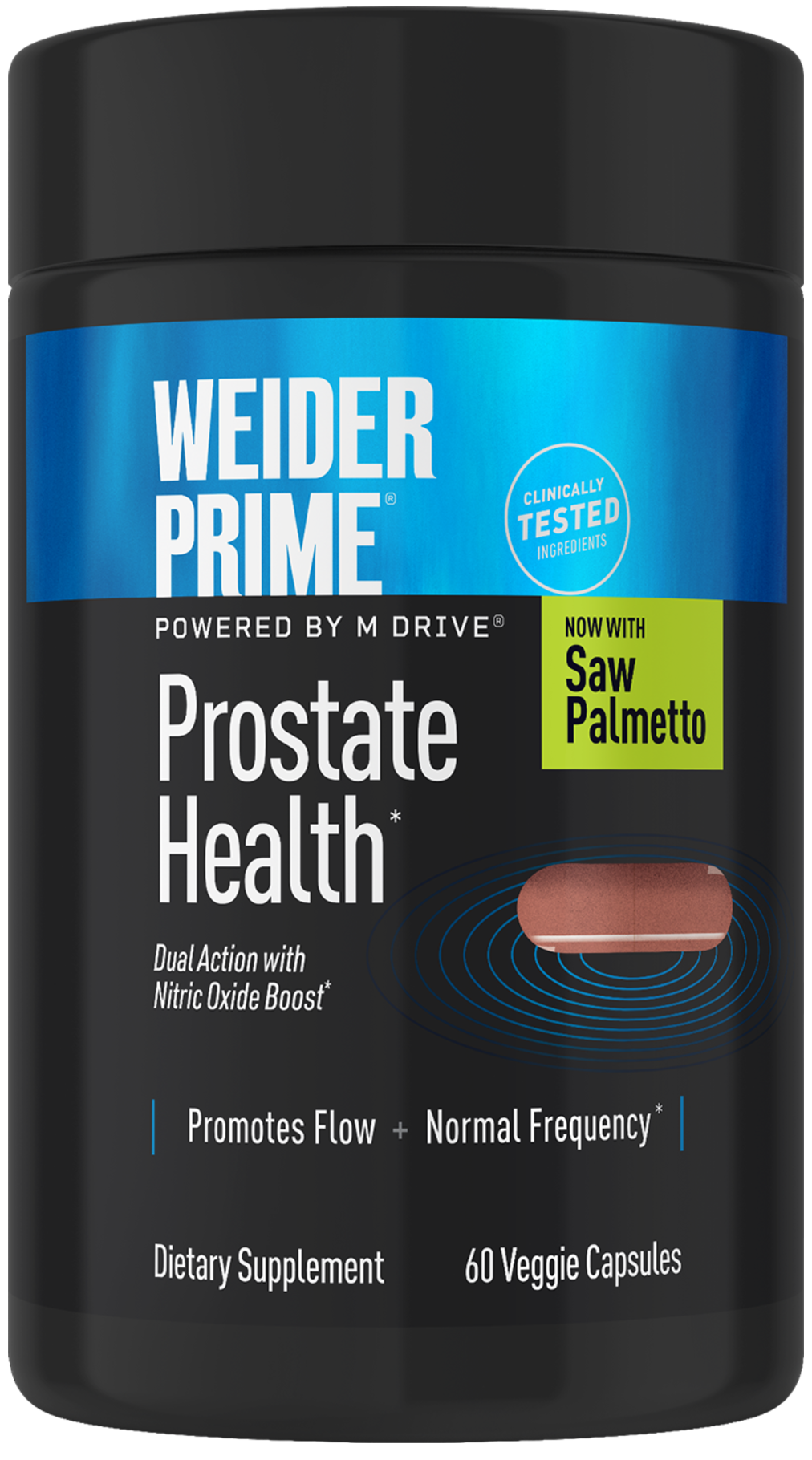 Weider Prime Prostate Health with Saw Palmetto – 60 Capsules