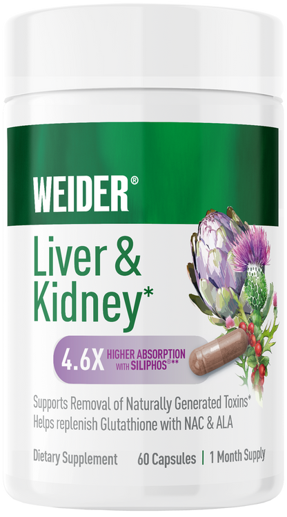 Liver & Kidney Support – 60 Capsules